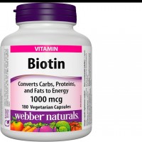 WEBBER NATURALS-БИОТИН X 180