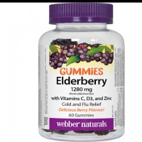 WEBBER NATURALS-ЧЕРЕН БЪЗ+ВИТ.С, D3 И ЦИНК Х 60 Т.